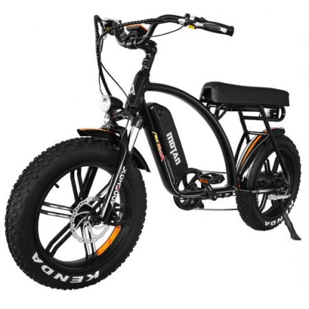 750W 16Ah 48V E-bike 20" Electric Cruiser Bike for Adult Addmotor M-60 R7, Black