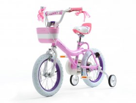 Royalbaby Bunny Girl's Bike 12 In. Kid's Bicycle, Pink