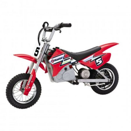 Razor MX350 Dirt Rocket Electric Motocross Motorcycle Dirt Bike, Red (2 Pack)