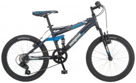 Mongoose Ledge 2.1 Mountain Bike, 20-inch wheels, 7 speeds, Black