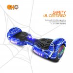 CHO Spider Wheels Series Hoverboard UL2272 Certified Hover Board Electric Scooter with Built in Speaker Smart Self Balancing Wheels