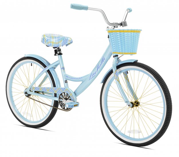 Kent 24\" La Jolla Girls Cruiser Bike, Light Blue