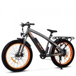 26-Inch 48V 16Ah 750W 23MPH Mountain Electric Bikes for Adults Men, Orange
