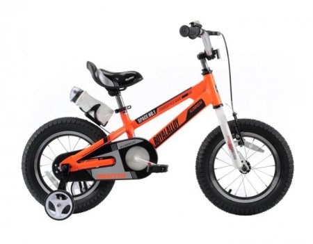 Royalbaby Space No. 1 Orange 12 In. Kid's Bicycle