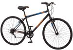 Mongoose Hotshot Hybrid Bike, 7-speed, 700c wheels