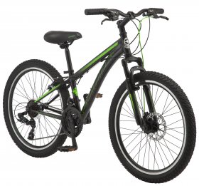 Schwinn Mountain Bike, 24-inch wheels, boys frame, black