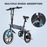 Folding Electric Bike 350W 16" Adults Electric Bicycle/Electric Mountain Bike