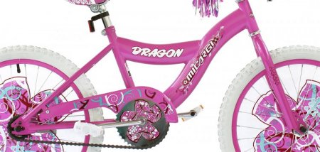 Micargi Dragon 20 In. BMX S-Type Coaster Brake Pink Girl Bike