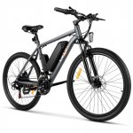 26" Electric Bike, Electric Mountain Bicycle for Adults with 36V Removable Lithium-ion Battery, 21 Speed Women E-bike