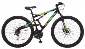 Schwinn Mountain Bike, 21 speeds, 29 inch wheel, mens sizes, black