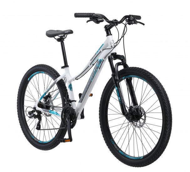 Schwinn Aluminum Mountain Bike, 27.5-inch wheels, womens frame, white