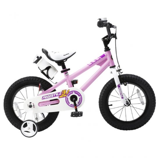 Royalbaby Freestyle 14 In. Kid\'s Bicycle, Pink