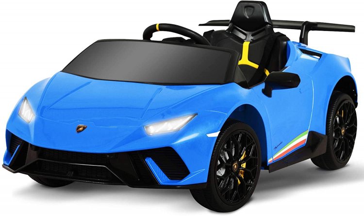 Uenjoy 12V Kids Electric Ride On Car Lamborghini Hurac