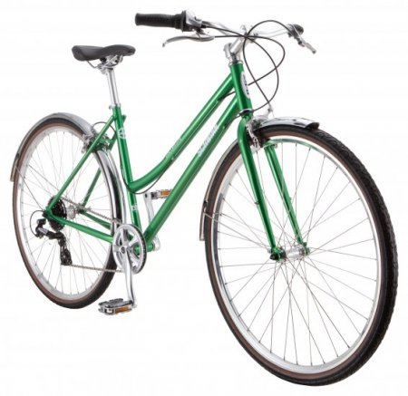 Schwinn Adult Hybrid Bike, 8 speeds, 700c wheels, women