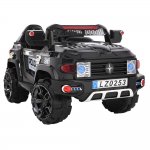 Zimtown Kids Ride On Car Off-Road Police Electric Car Double Drive 12V Battery Motorized Vehicles Children's Best Toy Car Safe w/ Remote Control, 3 Speeds, Music, Seat Belts, LED Lights