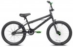 Kent 20" Chaos Boy's BMX Bike, Hydrodip Matte Black