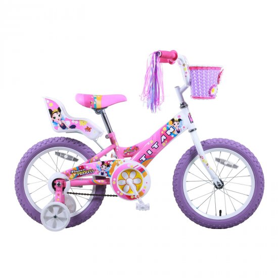 Titan 16 In. Flower Princess Girls\' BMX Bike