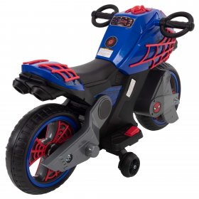 Marvel Spider-Man 6V Battery Powered Motorcycle Boys Ride-On Toy by Huffy