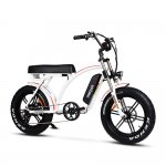 20" Electric Cruiser Bike for Adult 750W 14Ah 48V E-bike Addmotor M-60 R7, White