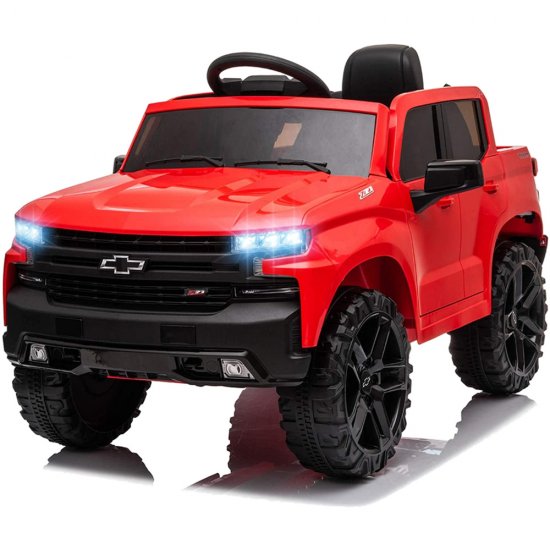 Electric Vehicles for Kids, Chevrolet Silverado 12V Ride on Toys with ...