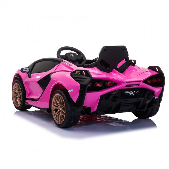 Ride on Toys for 3-4 Year Olds Boy Girl, Lamborghini SIAN 12 V Kids ...