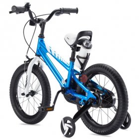 Royalbaby BMX Freestyle 16 In. Kid's Bike, Blue with two hand brakes