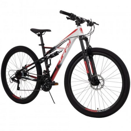 Huffy 27.5 In. Oxide Men's Mountain Bike - Dual Suspension 21-Speed