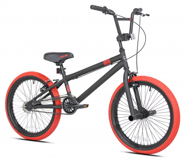 Kent 20\" Dread Boy\'s BMX Bike, Black/Red
