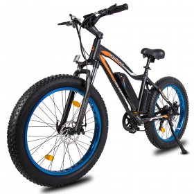 26 in 500W 36V Electric Fat Tire Bicycle e-bike Beach Snow City Bike Road Bicycle Cycling 7 Speed