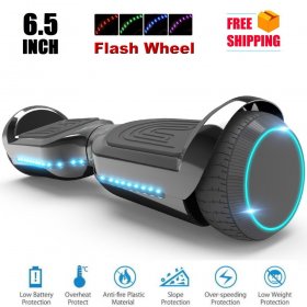 HOVERSTAR Hoverboard Certified HS2.0 Flash Wheel with LED Light Self Balancing Wheel Electric Scooter Chrome Black,HOVERSTAR Hoverboard Certified HS2.0 Flash Wheel with LED Light Chrome Green