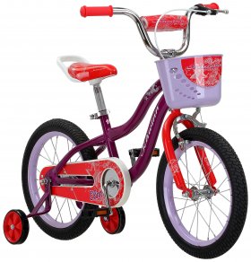 Schwinn Girls Bike for Toddlers and Kids 16'' Purple