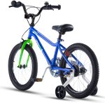 RoyalBaby Chipmunk 12 inch MK Sports Kids Bike Summer Blue With Training Wheels