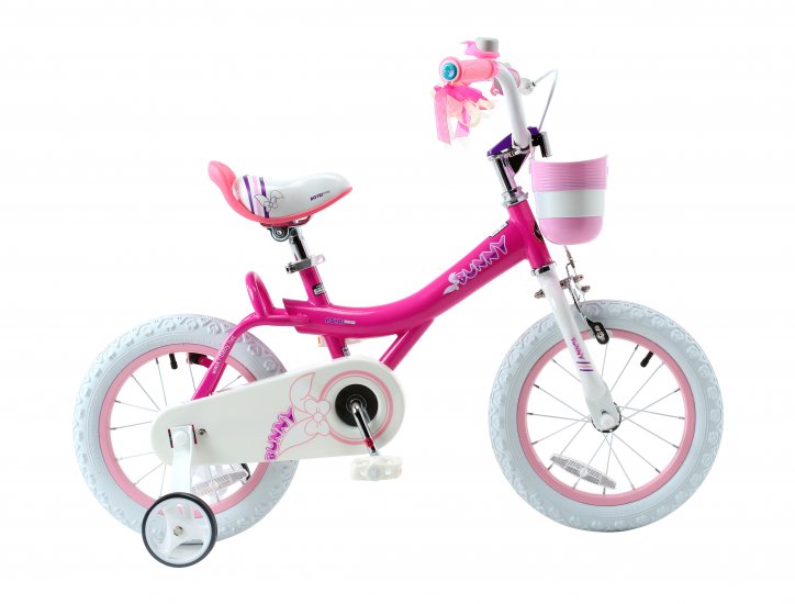 RoyalBaby Bunny 16 inch Girl\'s Bicycle Kids Bike for Girls Childrens Bicycle Fuchsia