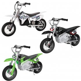 Razor MX400 Dirt Rocket 24V Electric Toy Motocross Motorcycle Dirt Bike (3 Pack)