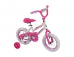 Huffy 12 In. Sea Star Girls' Bike, White/Pink