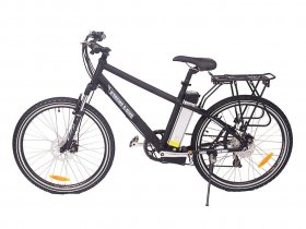 X-Treme Scooters Trail Maker ELITE 300 Watt, 24 Volt 10 Amp Lithium Powered Electric Mountain Bicycle, Black