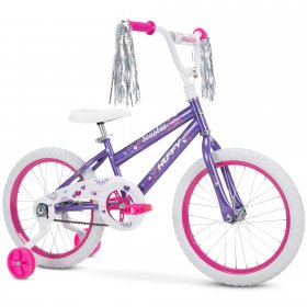 Huffy 18-Inch Sea Star Girls Bike , Purple Metallic Gloss