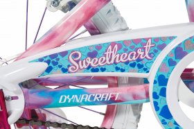 Dynacraft 18 Inch Girls Sweetheart Bike with Dipped Paint Effect