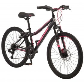 Mongoose Excursion mountain bike 24 In. wheels 21 speeds girls