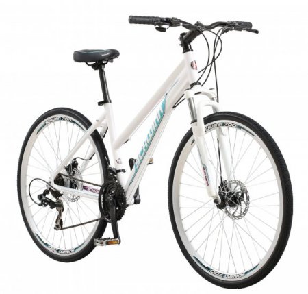 Schwinn Hybrid Bike, 700c wheels, 21 speeds, womens frame, white