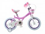 Royalbaby Bunny Girl's Bike 12 In. Kid's Bicycle, Pink