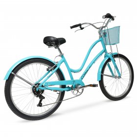 Hyper Bicycles 26 in Ladies Commute, Neon Teal