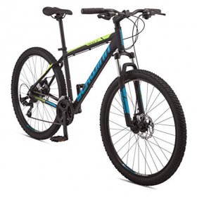 Schwinn Adult Mountain Bike, 21 Speeds, 27.5 Inch Wheels, Black