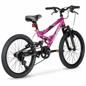Hyper Bicycles 20" Girls Swift Mountain Bike, Kids, Magenta