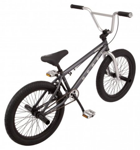 Mongoose Rebel X1 BMX Bike, Single Speed, 20 In. Wheels, Grey