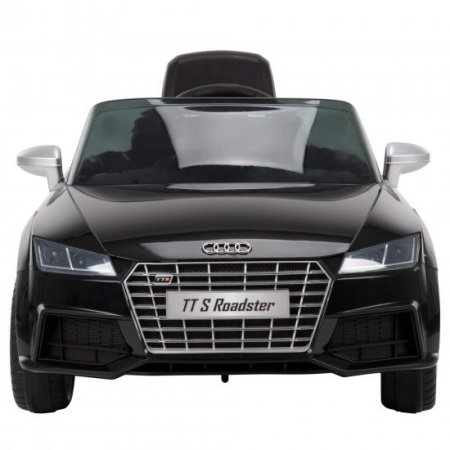 12V Audi Electric Battery-Powered Ride-On Car for Kids, Black