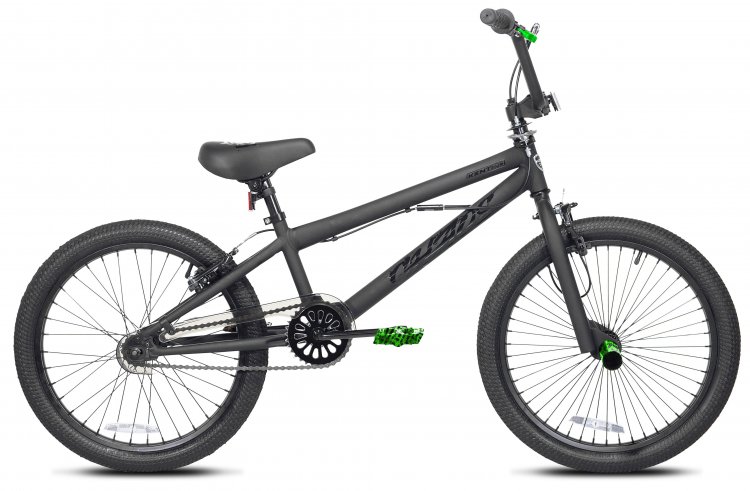 Kent 20\" Chaos Boy\'s BMX Bike, Hydrodip Matte Black