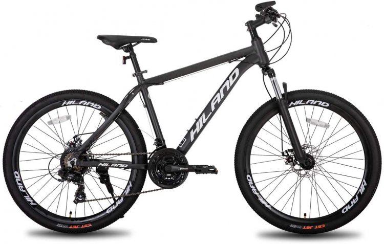 Hiland 26\'\' Aluminum Mountain Bike 24 Speeds