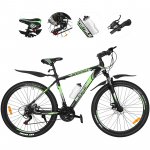 BESPORTBLE 27.5 In. Wheels Mountain Bike, 21-Speeds Aluminum