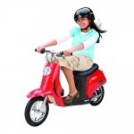 Razor Pocket Mod Miniature Euro 24 Volt 250 Watt Electric Retro Scooter, Red